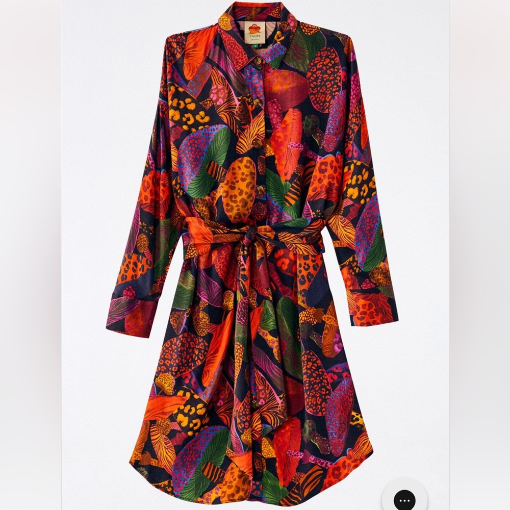 Farm Rio Shirt Dress